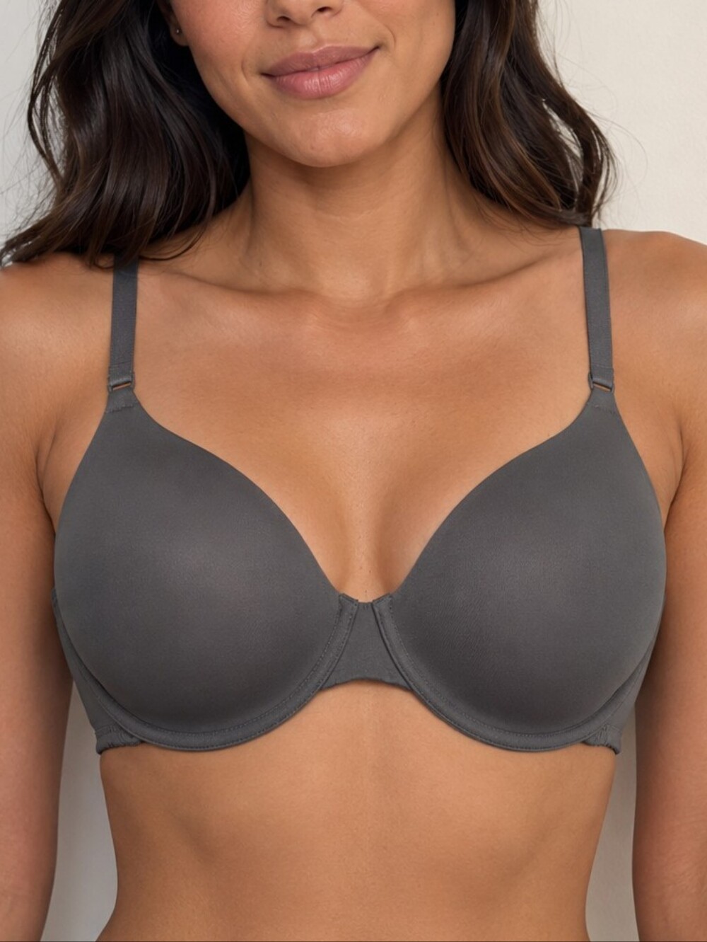 Self Expressions by Maidenform Gray T-Shirt Bra 40DD Underwire Full Coverage